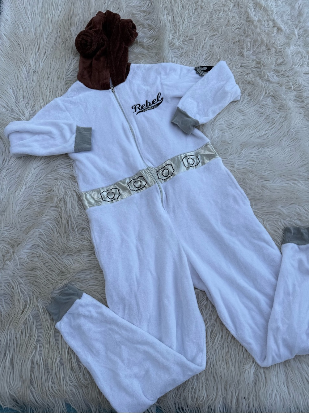 Women’s Princess Leia onesie costume (B1)